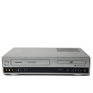 Daewoo DV6T844B 6-Head Hi-Fi VHS VCR DVD Combo No Remote Tested and Working
